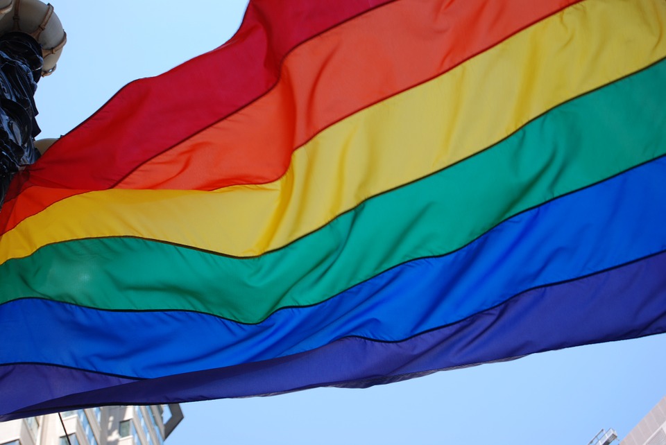 orgullo lgtb pride bandera arcoiris