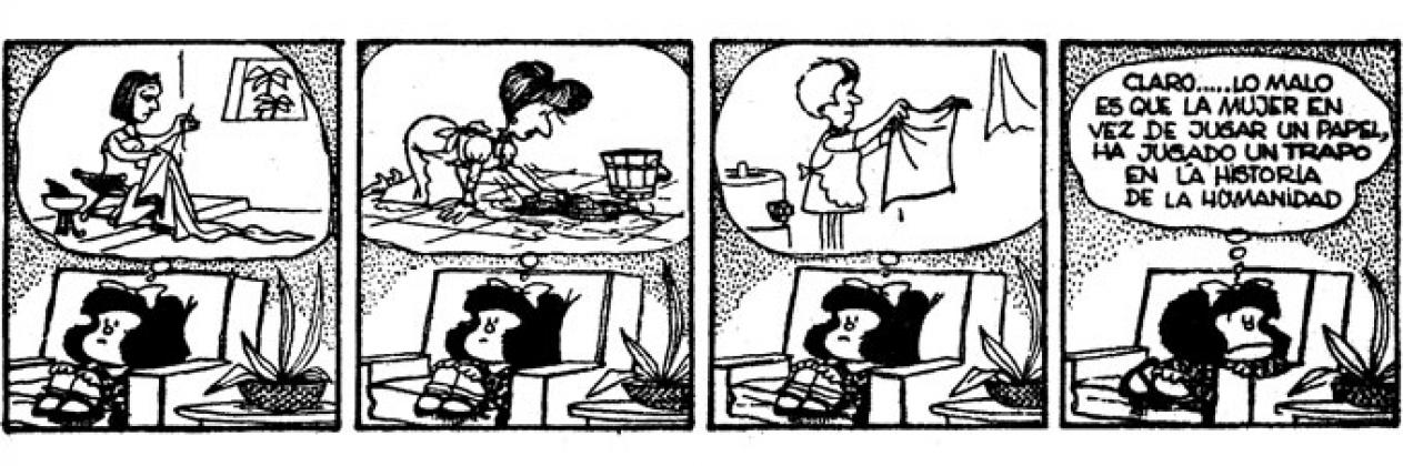 mafalda trapo igualdad género educación psicologo gijon